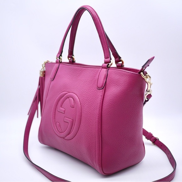 🍓GUCCI Soho Cellarius Tote Bag - Picture 9 of 16